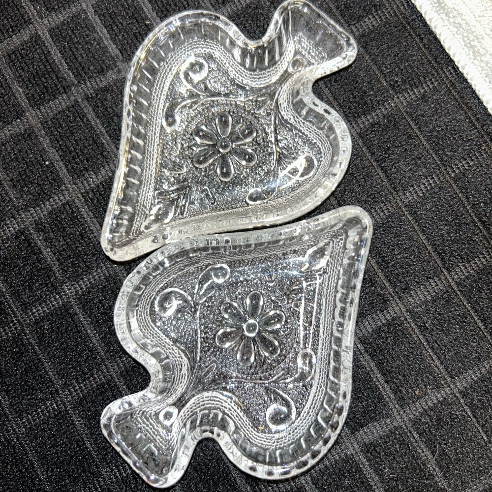 Spade Glass Dishes